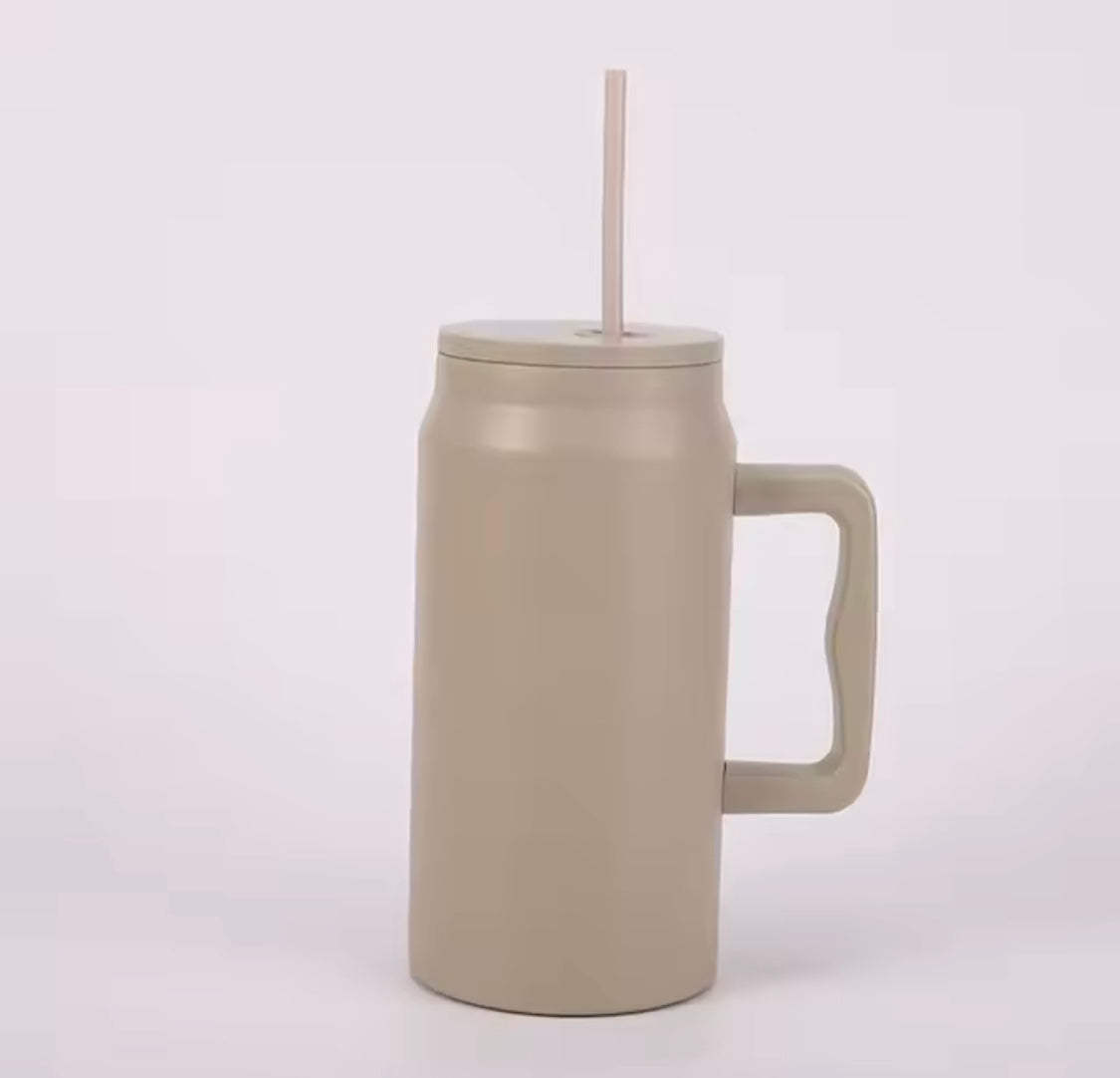 50oz Stainless Steel Insulated Water Mug, Water Tumbler With Straw and Handle, Straw Mugs For Office, Tumbler with Straw For Car 50oz Stainless Steel Insulated Water Mug, Water Tumbler With Straw and Handle, Straw Mugs For Office, Tumbler with Straw For Car